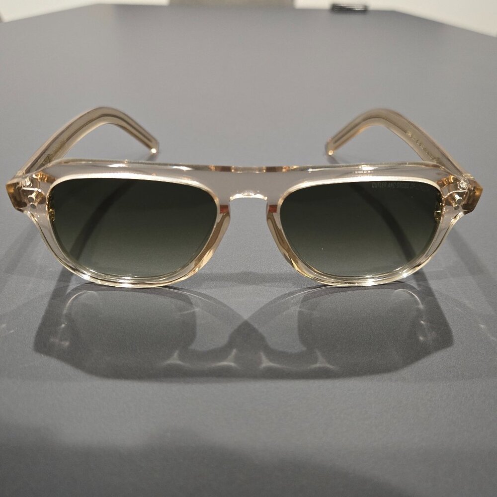 Cutler and Gross CG0822V2S 003 Granny Chic Sunglasses - Size: 53 - 17 - 145